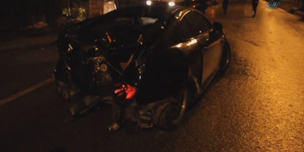 Alkollü sürücü kazayı ucuz atlattı