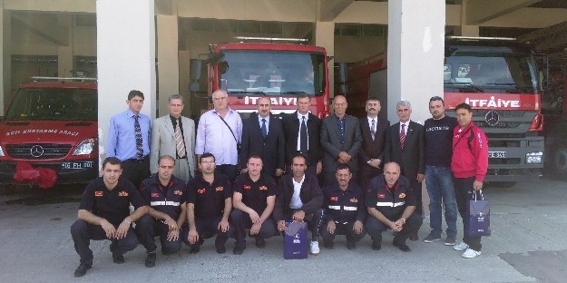 Bursa Ve Priştina İtfaiyeleri Kardeş Oldu