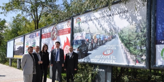Destekler Bilbordlarla Duyruluyor