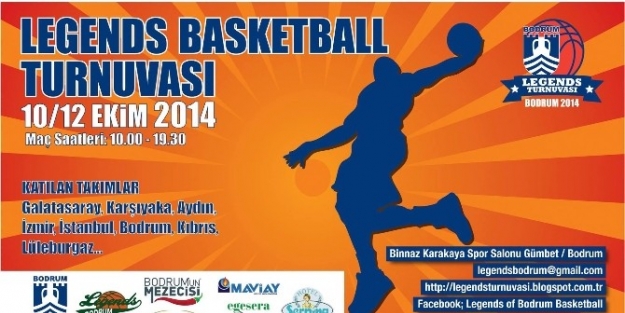 1. Bodrum Legends Basketbol Veteran Turnuvası Başlıyor