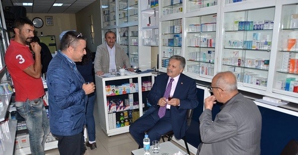 Erzincan Valisi Süleyman Kahraman Erzincan Esnafıyla Tanıştı