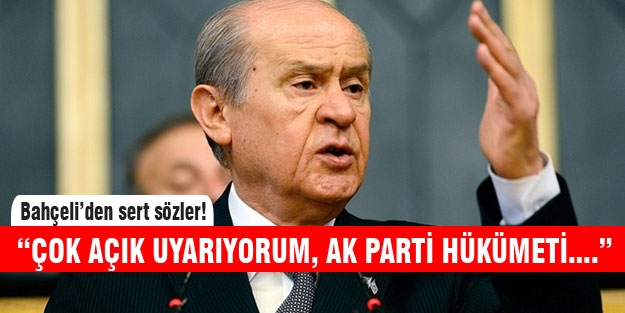 MHP Lideri Devlet Bahçeli'den protestolarla ilgili açıklama