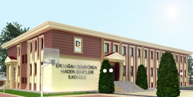 Demirören Grubu Soma’ya Okul Yaptırıyor
