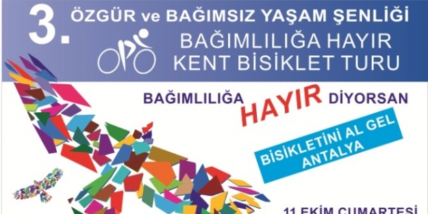 “bağımlılığa Hayır" Demek İçin Bisiklet Turu