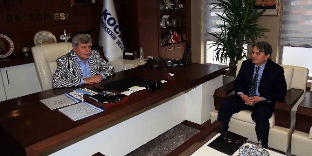 Başkan Karaosmanoğlu, Gyte Rektörü Şahin’i Ağırladı