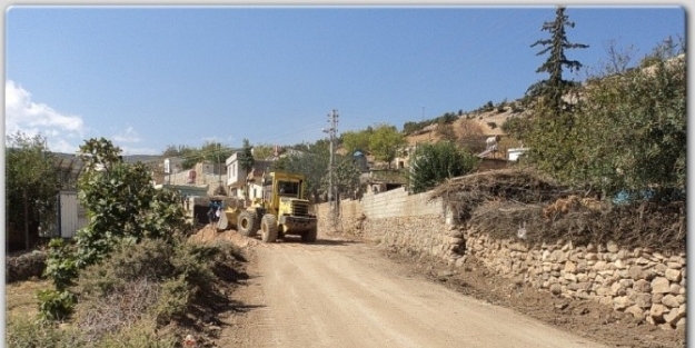 Mağaracık- Çalkaya Yolu Genişletildi