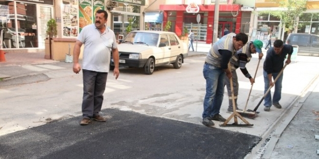 Gökmeydan’da Asfalt Çalişmalari