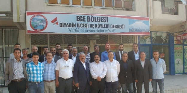 İzmir’deki Diyadinliler Kobani İçin "şiddete Hayır" Dedi