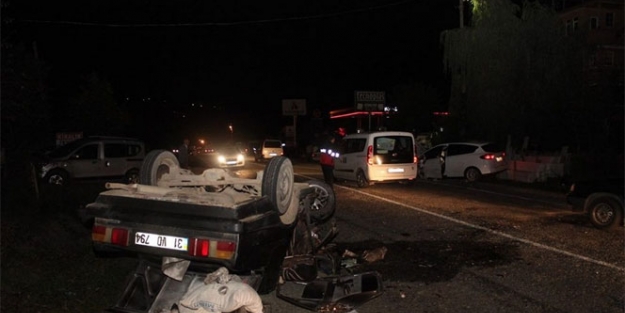 Fatsa'da korkunç kaza, 8 yaralı