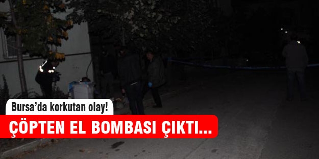 Bursa'da korkutan olay