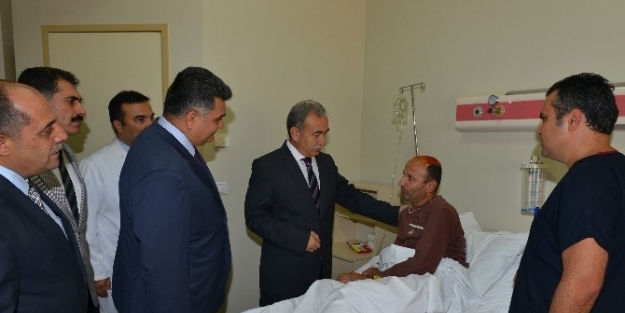 Vali Büyük’ten Yaralı Polislere Ziyaret