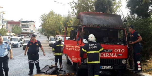 Kurtarma Aracını İtfaiye Kurtardı