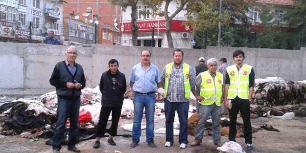 Hisarcık Thk Şubesi 7 Bin 500 Tl’lik Deri Topladı
