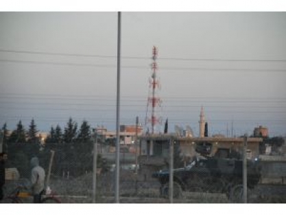 Sınıra havan mermisi düştü