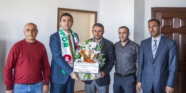 Ahlat Aktaş Gb Spor’dan Kaymakam Tekbıyıkoğlu’na Ziyaret