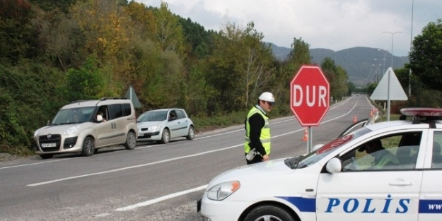 Bartın’da Trafik Denetimleri Sürüyor