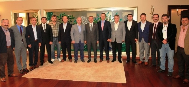 Kaymakam Arslan’dan Başkan Köşker’e Tebrik Ziyareti