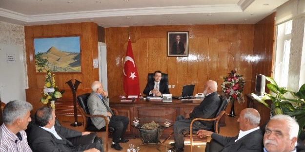 Kaymakam Efendioğlu’na Ziyaretçi Akını