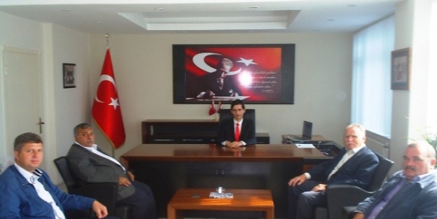 Stk Başkanlarından Kaymakam Meşeli’ye ’hayırlı Olsun’ Ziyareti