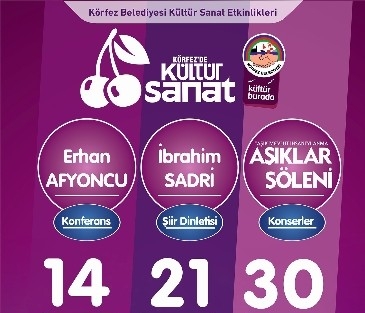 Körfez Belediyesi Kültür Sanat Etkinlikleri Başlıyor