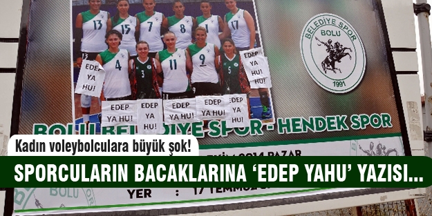 Bolu'da voleybol takımına şok