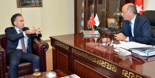 “atafom” Proje Ortağından Başkan Yücelik’e Ziyaret