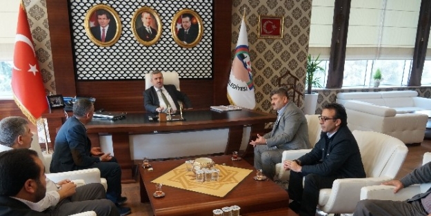 Başkan Baran’a Esnaf Teşekkürü