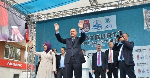 Erzincan Valisi Süleyman Kahraman Bayburttaki Toplu Açılış Töreninde