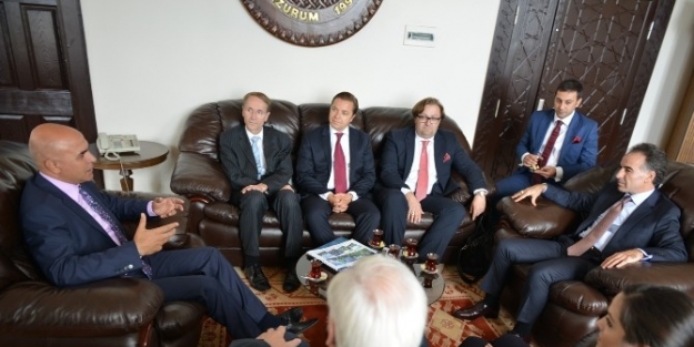 Erzurum’a Almanya’da Katkı Sundular