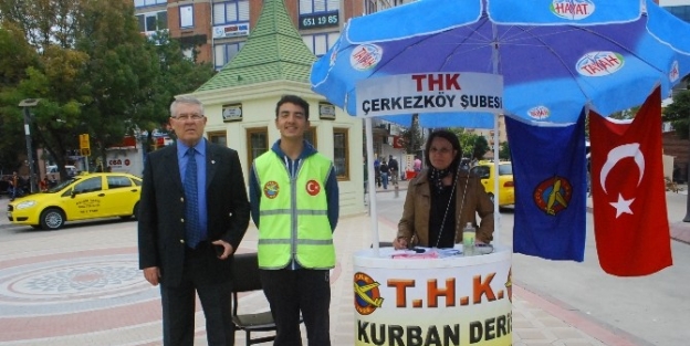 Çerkezköy Ve Kapaklı’da Bin 129 Kurban Derisi Toplandı