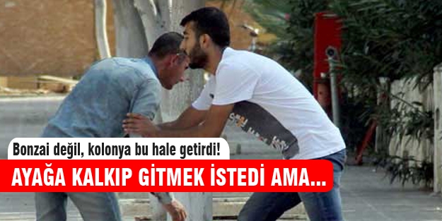 Kolonya içti bu hale geldi