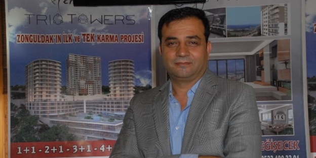 Geredeli Trio Towers Kozlu’da Dikkatleri Üzerine Topluyor