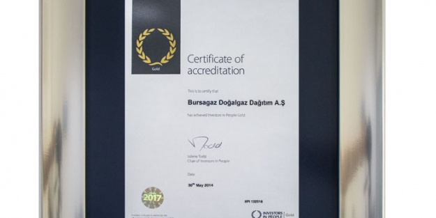 Bursagaz'a uluslararası arenada büyük ödül!