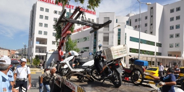 Nazilli’de Motosiklet Sürücülerine Ceza Yağdı