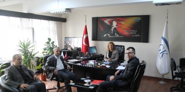 Müsiad Zonguldak Şube Başkanı Yılmaz’dan Sgk İl Müdürü’ne Ziyaret