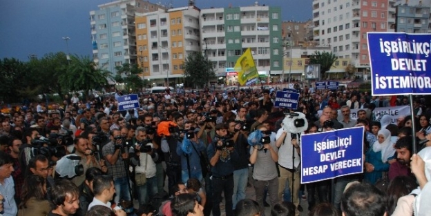 Diyarbakır’da Kobani Protestosu