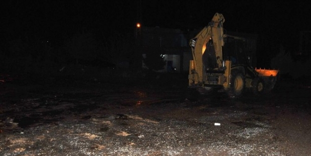 Yağan Yağmur, Köy Yollarında Hasara Yol Açtı