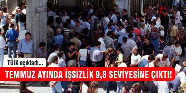 İşsizlik arttı