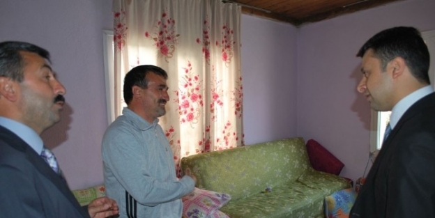 Kaymakam Bedir Ve Başkan Erdoğan’dan Hasta Ziyareti