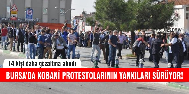 Bursa'da Kobani protestocuları ile ilgili flaş gelişme!