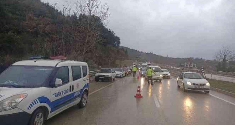 Bursa'da zincirleme trafik kazası!