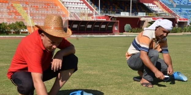 5 Ocak Fatih Terim Stadı Adanaspor-adana Demirspor Derbisine Hazır