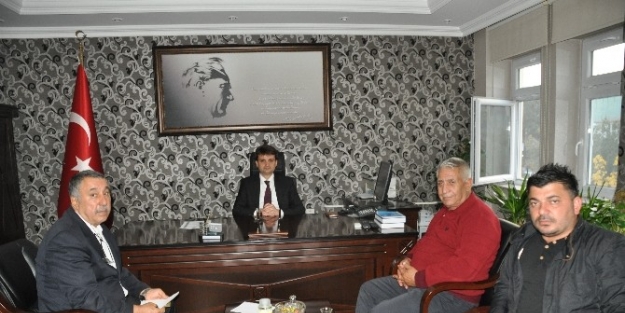 Iğdir Gazeteciler Cemiyeti Yönetimi Iğdir Vali Yardımcısı Muhlis Arslan’ı Ziyaret Etti