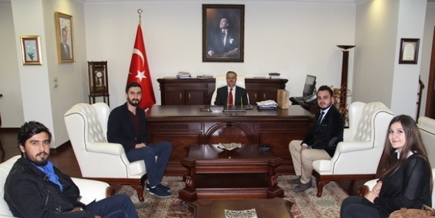 Gençlik Meclisinden Valiye Ziyaret