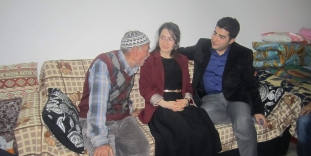 Kaymakam Gümüşçüğlu’ndan Kore Gazisine Ziyaret