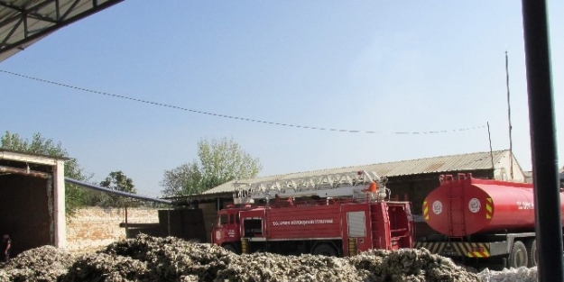 Aydın’da Çirçir Fabrikası Yangını