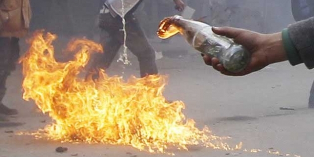 Molotofkokteyli bomba sayılacak!