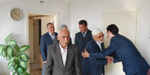 Gaziler Kaymakamı Ziyaret Etti