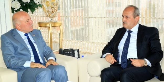 Karayolları Genel Müdürü Turhan’dan Başkan Sekmen’e Ziyaret
