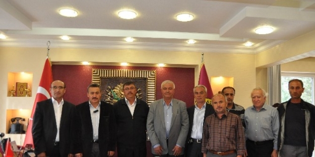 Başkan Tutal’a Karaören Pompaj Sulama Birliği’nden Ziyaret